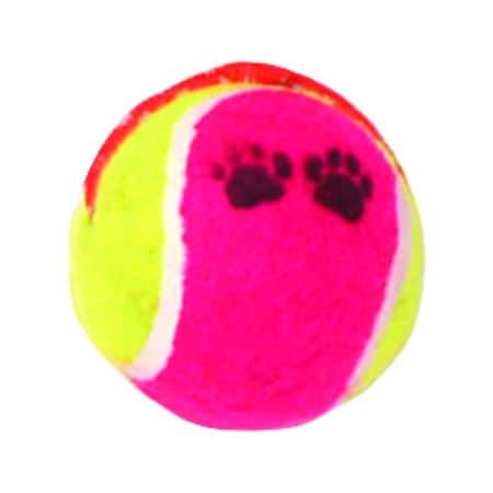 DIGGERS Boss Pet Digger's Multicolored Tennis Balls Rubber Pet Tennis Balls Large A08224